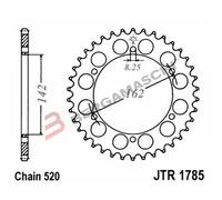 CORONA PER TRASMISSIONE MOTO JT 1785 Z48 JTR1785.48 48 DENTI ACCIAIO PASSO 520