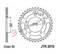 CORONA PER TRASMISSIONE MOTO JT 2010 Z42 JTR2010.42 42 DENTI ACCIAIO PASSO 530