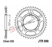 CORONA PER TRASMISSIONE MOTO JT 898 Z37 JTR898.37 37 DENTI PASSO 525 KTM RC8