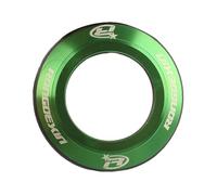 Corona piatta ad alta resistenza in alluminio resistente all'erosione per bicicletta, facile installazione, non richiede attrezzi per una guida fluida, facile da installare