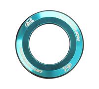 Corona piatta ad alta resistenza in alluminio resistente all'erosione per bicicletta, facile installazione, non richiede attrezzi per una guida fluida, facile da installare