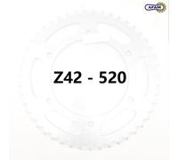 Corona posteriore alluminio z42, 520 Afam 11618-42 Honda CBr 600-929-954