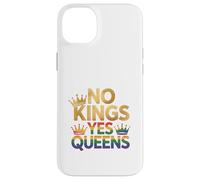 Corona Pride LGBTQ No Kings Yes Queens Custodia per iPhone 14 Plus