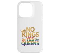 Corona Pride LGBTQ No Kings Yes Queens Custodia per iPhone 14 Pro
