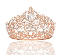 Corona Regina, Decorazione per Torta con Corona, Queen CrownTopper, Crown Cake Topper, Corona Bambina, Mini decorazione Della Corona, per Ragazze Compleanno, Torta, Decorazione di Bouquet