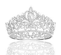 Corona Regina, Decorazione per Torta con Corona, Queen CrownTopper, Crown Cake Topper, Corona Bambina, Mini decorazione Della Corona, per Ragazze Compleanno, Torta, Decorazione di Bouquet