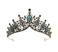 Corona Regina Tiare e corone da regina, diadema con strass for la corona sposa della principessa, capelli(Color 5)
