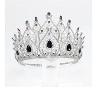 Corona regolabile per concorso per le donne strass Tiara nuziale copricapo accessori per capelli da sposa 7