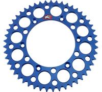 Renthal 150u-520 Ultralight Grooved Rear Sprocket Blu 49t