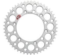 Renthal 150u-520 Ultralight Grooved Rear Sprocket Argento 49t