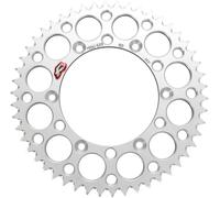 Renthal 150u-520 Ultralight Grooved Rear Sprocket Argento 50t