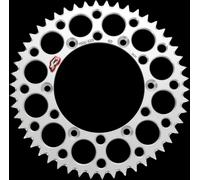 Renthal 150u-520 Ultralight Grooved Rear Sprocket Argento 50t