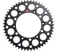 Renthal 150u-520 Ultralight Grooved Rear Sprocket Nero 51t