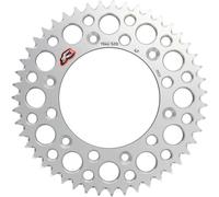 Renthal 154u-520 Ultralight Grooved Rear Sprocket Argento 47t