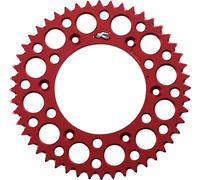 Renthal 154u-520 Ultralight Grooved Rear Sprocket Rosso 48t