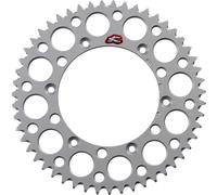 Renthal 216u-520 Ultralight Grooved Rear Sprocket Argento 51t