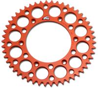 Renthal 224u-520 Ultralight Grooved Rear Sprocket Rosso 50t