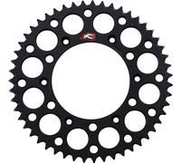Renthal 224u-520 Ultralight Grooved Rear Sprocket Nero 51t