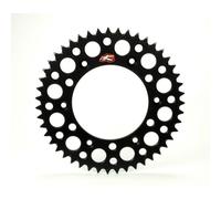 Corona Renthal Ultralight 48 Denti Nera 123U-520-48GYBK Per Moto Ricambi