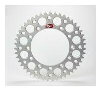 Corona RENTHAL Ultraleggera 49 Denti Argento 216u-520-49gpsi per Moto Ricambi