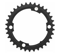 Corona Road Shimano 105 5800 2X11V 39 Denti Nero Per 53/39D