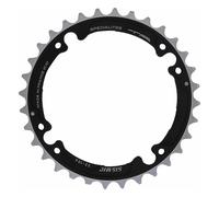 Corona Singola 44 Denti Antracite BCD 104mm per Shimano XTR 9V
