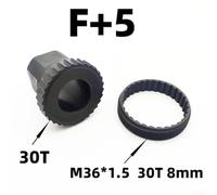 Corona singola 60T, spessore 6,5 mm, peso 13 g, leggera | Acciaio cromato resistente, profilo da 6,5 mm, conteggio 60T, lunga durata (F+5)