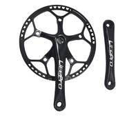 Corona singola per bici pieghevole a 3-8 velocità 45T-58T 130BCD Ruota dentata