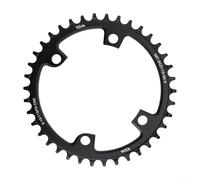 Corona singola stretta larga 110 bcd 4 bulloni componente per bici da strada in lega di alluminio CNC previene la caduta della catena per ingranaggi a 9 10 11 velocità (38T)
