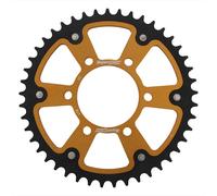 Corona Supersprox Stealth Gold 45 D per Moto Ricambi Accessori Per