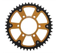 Corona Supersprox Stealth Gold 45 D per Moto Ricambi Accessori Per