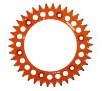 Corona Supersprox Alluminio Arancione 38 D Moto Motore Ricambi Ciclomotore