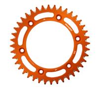 Corona Supersprox Alluminio Arancione 40 D Moto Motore Ricambi Ciclomotore