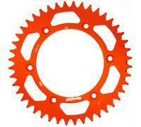 Corona Supersprox Alluminio Arancione 44 D Moto Motore Ricambi Ciclomotore