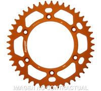 Supersprox Aluminium 45d Ral990x45org Rear Sprocket Arancione 45t