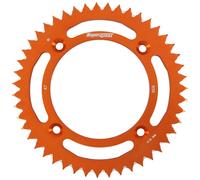 Corona Supersprox Alluminio Arancione 47 D Moto Motore Ricambi Ciclomotore