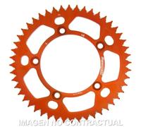 Corona Supersprox Alluminio Arancione 48 D Moto Motore Ricambi Ciclomotore