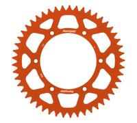 Supersprox Aluminium 49d Ral808x49org Rear Sprocket Arancione 49t