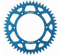 Corona Supersprox Alluminio Azzurro 48 D Moto Ricambi Ciclomotore Accessori