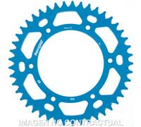 Spedizione Gratuita Corona Supersprox Alluminio Blu 47D Per Moto Ricambi