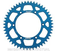 Yamaha YZ125 YZ250 WR250 99-22 Blu Supersprox Corona Lega 49T Motocross