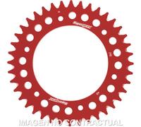 Corona Supersprox Alluminio Rossa 40 D Moto Motore Ricambi Ciclomotore Accessori