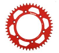 Corona Supersprox Alluminio Rossa 45 D Moto Motore Ricambi Ciclomotore Accessori