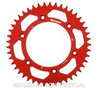 Corona Supersprox Alluminio Rossa 45 D Moto Motore Ricambi Ciclomotore Accessori