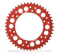 Corona Supersprox Alluminio Rossa 46 D Moto Motore Ricambi Ciclomotore Accessori