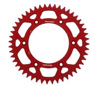Corona Supersprox Alluminio Rossa 47 D Moto Motore Ricambi Ciclomotore Accessori