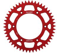 Corona Supersprox Alluminio Rossa 48 D per Moto Ricambi Accessori Parti