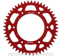 Supersprox Aluminium 48d Ral210x48red Rear Sprocket Rosso 48t