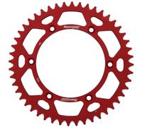 Corona Supersprox Alluminio Rossa 48 D per Moto di Ricambio