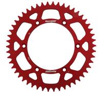 Corona Supersprox Alluminio Rossa 50 D Moto Motore Ricambi Ciclomotore Accessori
